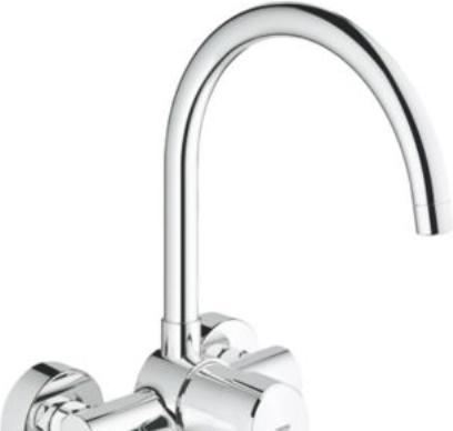 Produktbild Grohe Wandkchenarmatur mit Einhebel Concetto chrom glnzend 32667001
