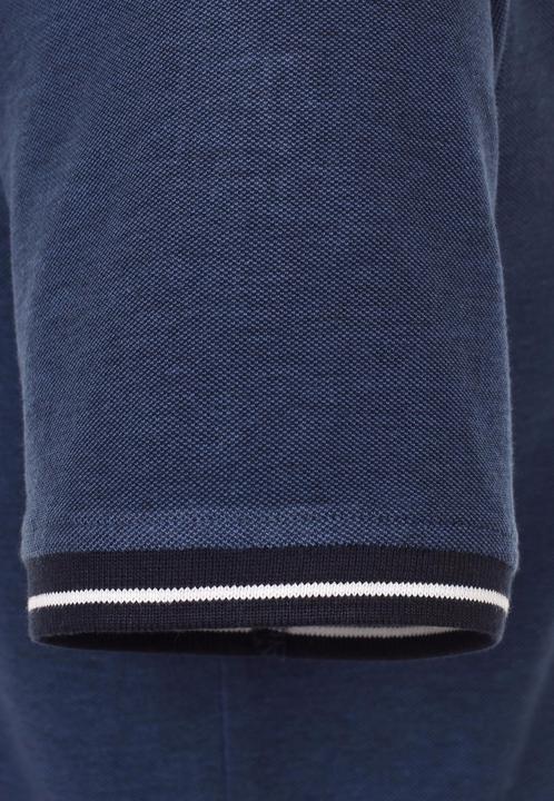 Immagine prodotto Casa Moda Polo Camicia Polo a maniche corte con colletto college e strisce a contrasto (M)