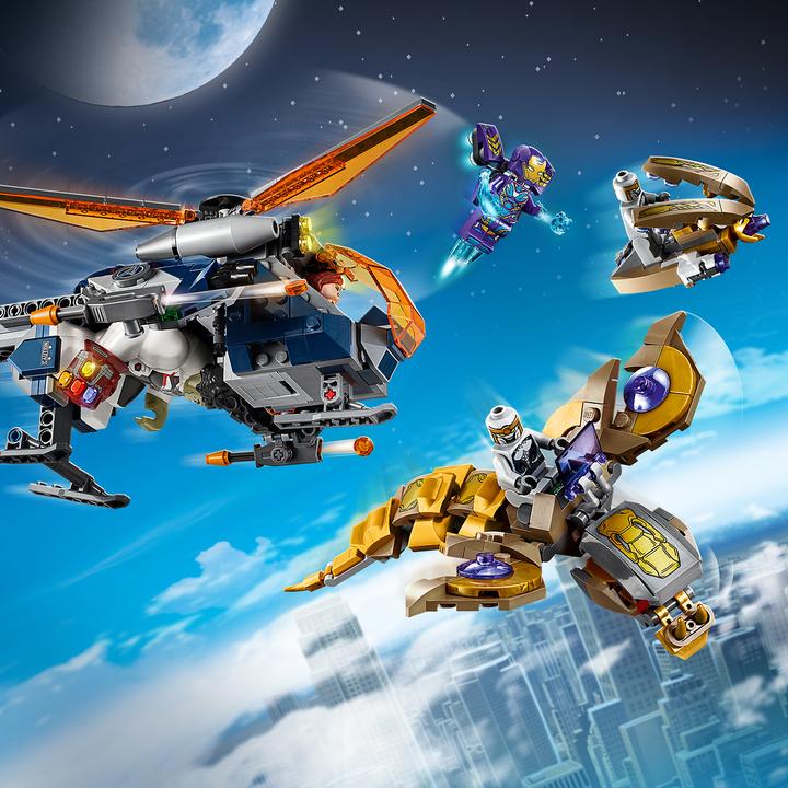 Produktbild LEGO Avengers Hulk Helikopter Rettung (76144, LEGO Marvel)