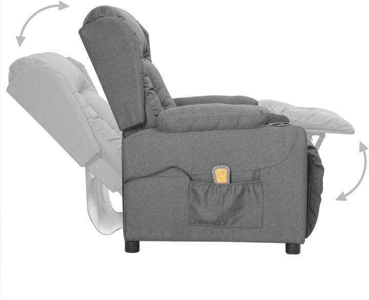 Actual product image VidaXL Elektrischer Massagesessel
