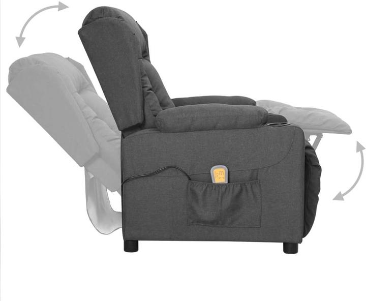 Actual product image VidaXL Elektrischer Massagesessel