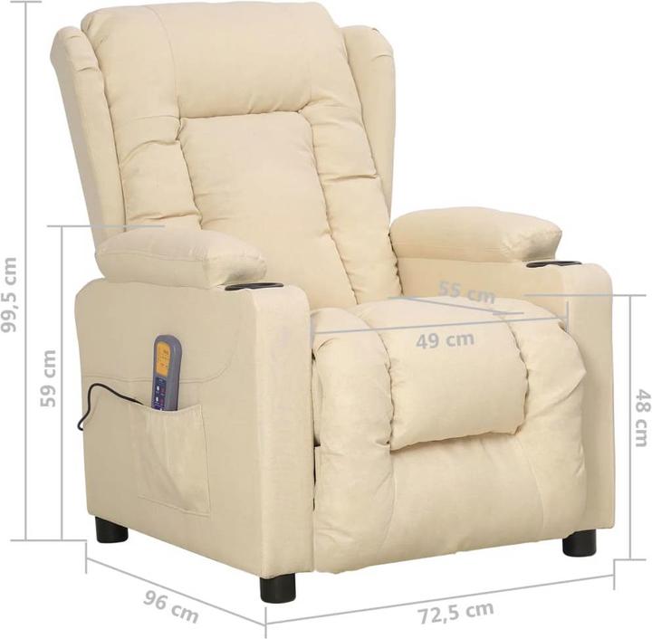 Produktbild VidaXL Elektrischer Massagesessel