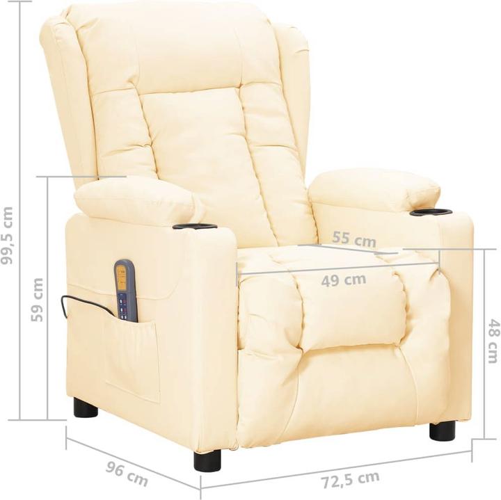 Produktbild VidaXL Elektrischer Massagesessel