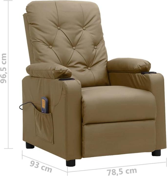 Produktbild VidaXL Elektrischer Massagesessel