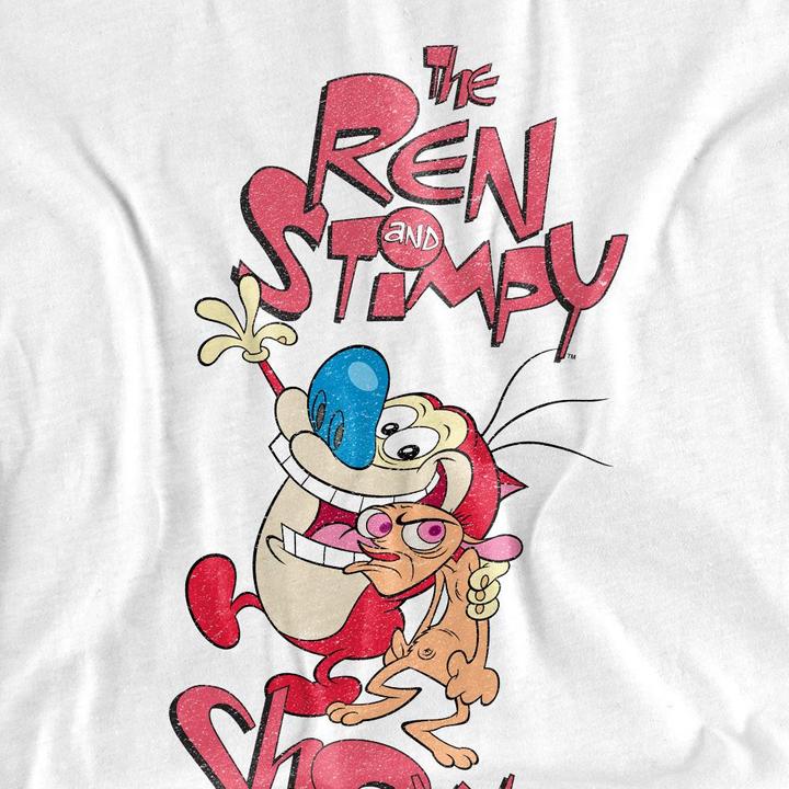 Immagine prodotto Ren & Stimpy Show Maglietta Adulto Unisex (XL)
