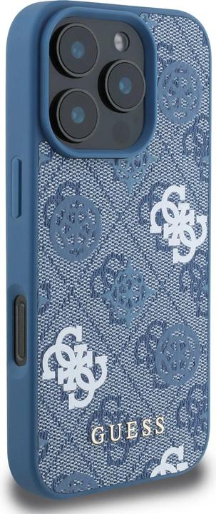 Produktbild Guess PU 4G Design Hard Case With Peony (Apple iPhone 16 Pro Max)