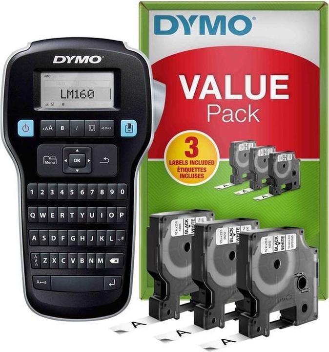 Produktbild Dymo LabelManager LM160 Etikettendrucker Wärmeübertragung Kabellos QWERTY