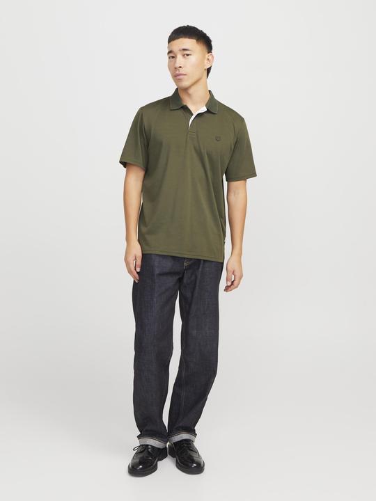 Immagine prodotto Jack & Jones Einfarbig Hemdkragen Poloshirt Poloshirt (L)
