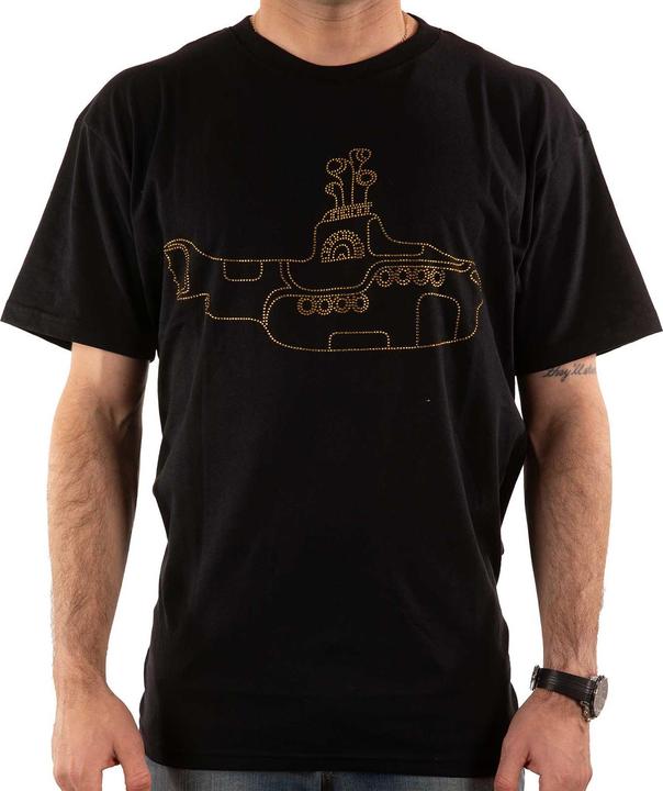 Immagine prodotto Maglietta unisex da adulto Yellow Submarine impreziosita (S)