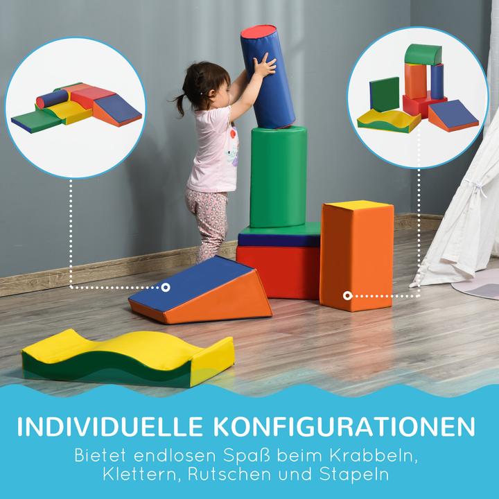 Actual product image Homcom Children's soft play set