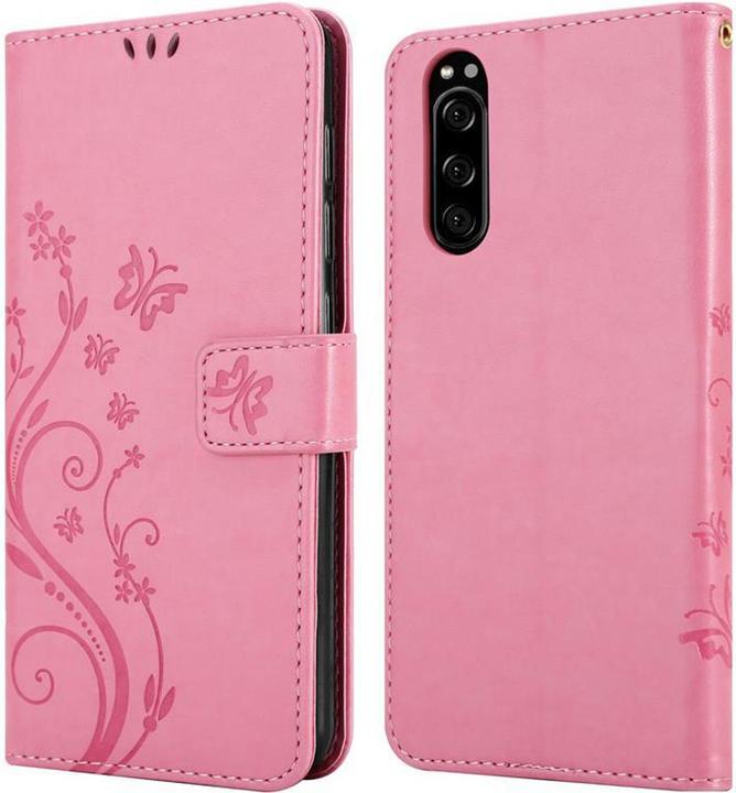 Productafbeelding Cadorabo Bloemen Boekomslag (Sony Xperia 5)