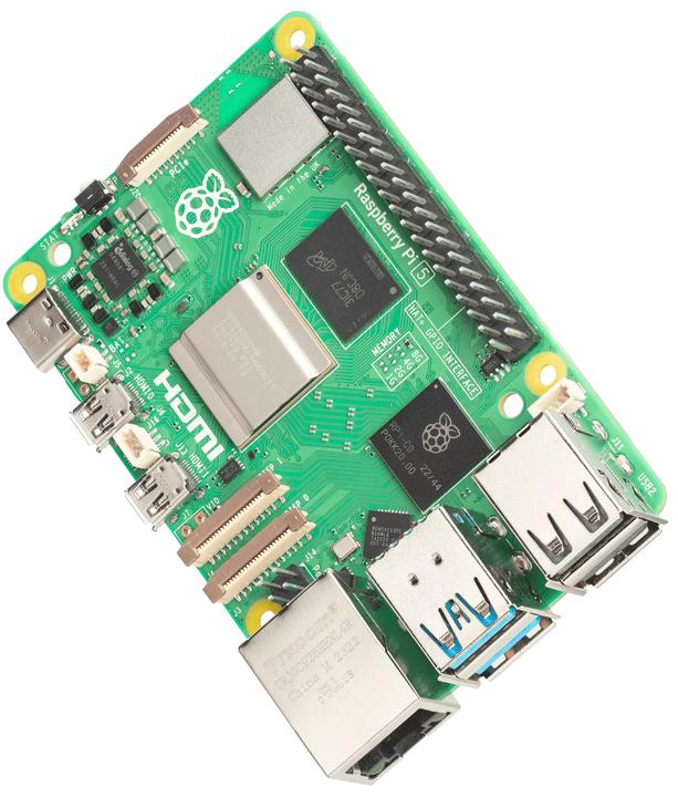 Actual product image Raspberry Pi New 5 / 2GB