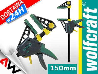 Actual product image wolfcraft wolfcraft 1 EHZ - Einhandzwinge PRO 100/150mm (150 mm)