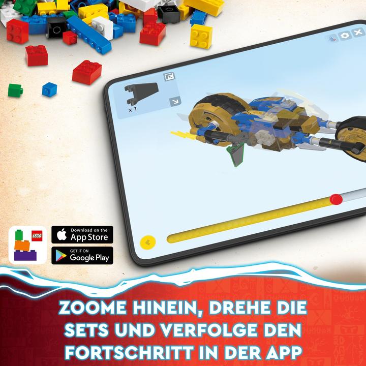 Produktbild LEGO Ninjago Soras Mech verwandelt sich in ein Rennrad (71792). (71792, LEGO Ninjago)