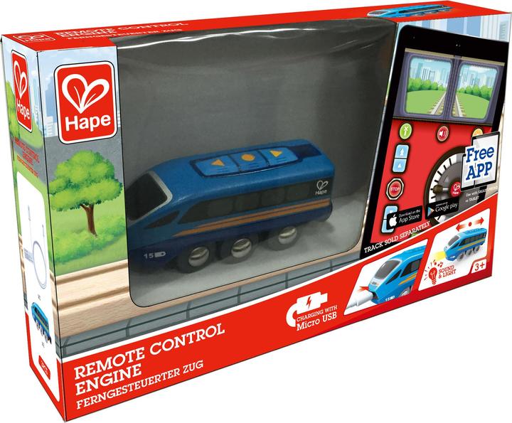 Actual product image Hape Remote controlled train