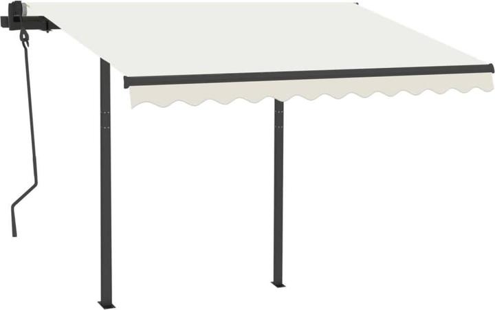 Immagine prodotto VidaXL Supporti per tende da sole antracite 300x245 cm in ferro, colore (3 m)