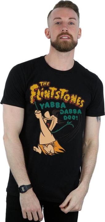 Immagine prodotto The Flintstones Fred Yabba Dabba Doo Maglietta Uomo (XXL)