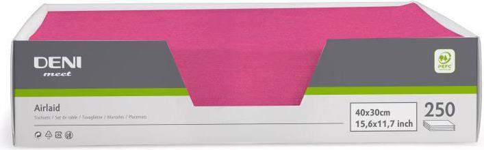 Produktbild Deni TableTop Tischset Airlaid (1000 x, 30 x 40 cm)