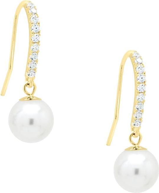Image du produit Candy Boucles d'oreilles Ronda, argent sterling 925, plaqué or (Plaqué or 18k, Argent sterling 925, Argent massif de 925)