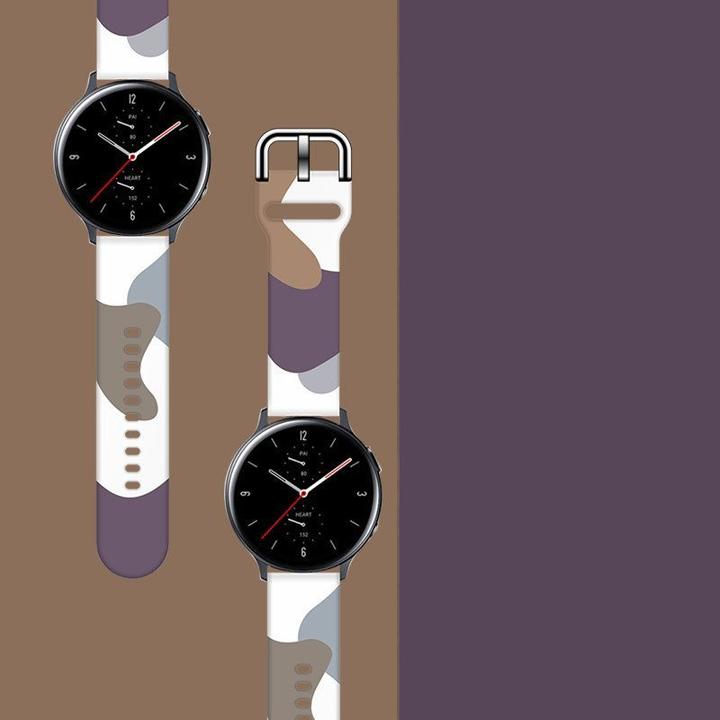 Image du produit Hurtel Strap Moro Band For Samsung Galaxy Watch 46mm Silicone Strap Watch Bracelet Pattern 9 (Matières plastiques)