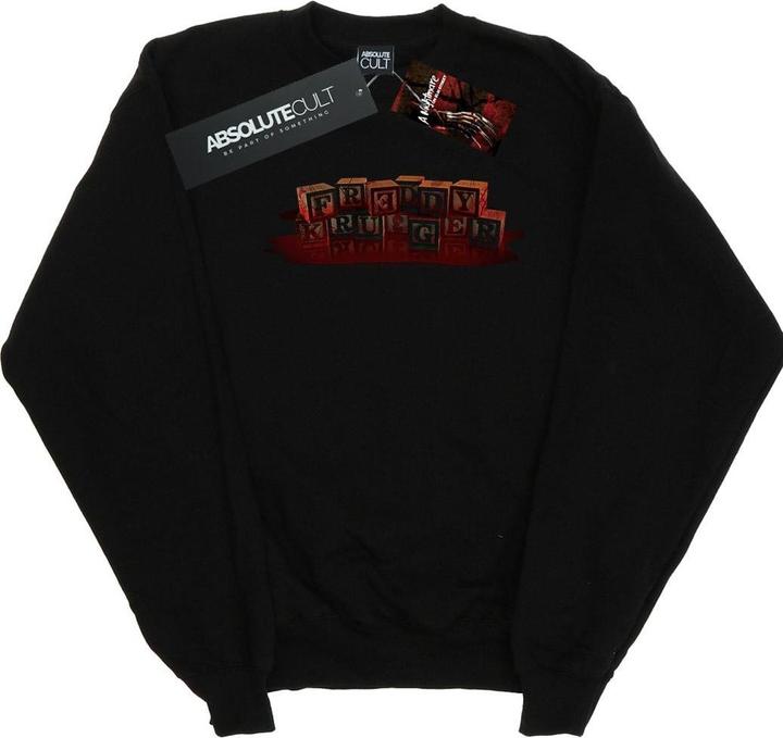 Actual product image Absolute Cult Mens Freddy Blocks Sweatshirt (XL)