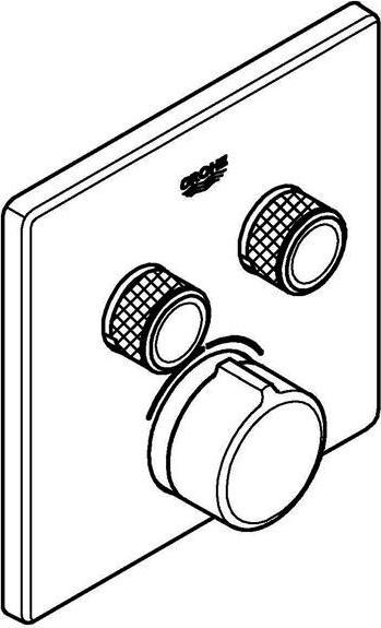 Immagine prodotto Grohe Miscelatore UP SMARTCONTROL m 2 ASV chr