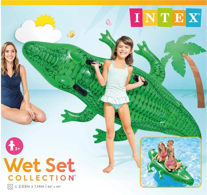 Actual product image Intex Giant Gator