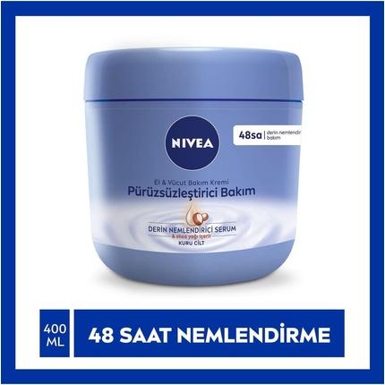 Image du produit NIVEA Irresistibly Smooth Body Cream Crème lissante pour le corps Beurre de karité (Crème pour le corps, 400 ml)