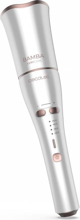 Cecotec Arricciacapelli automatico Bamba Surfcare 800 Magic Waves Pro con rivestimento alla cheratina e
