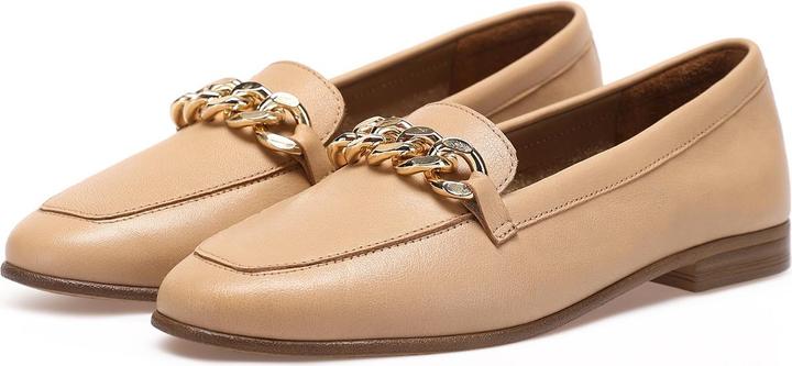 Immagine prodotto Inuovo Questa scarpa slip-on alla moda è realizzata in pelle di alta qualità e con una catena decorativa (39)