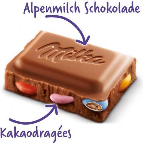 Produktbild Milka Bunte Kakaolinsen (100 g)