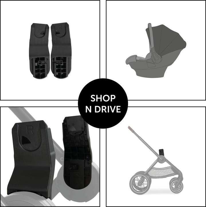 Actual product image Hauck Universal adapter