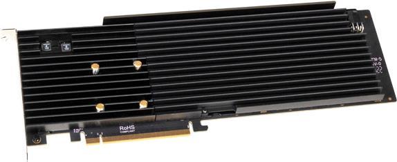 Produktbild Sonnet M.2 8x4 Silent PCIe 4.0 PCIe Card