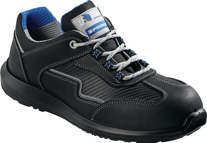 Produktbild Nordwest Sicherheitsschuh RÃ¼gen Gr.45 schwarz Leder S3 SRC EN20345 PROMAT (S3, 45)