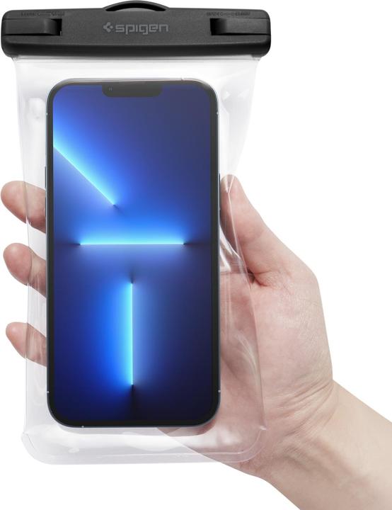 Actual product image Spigen A601 Universal Waterproof Case, Clear (pack of 2) (Universal)