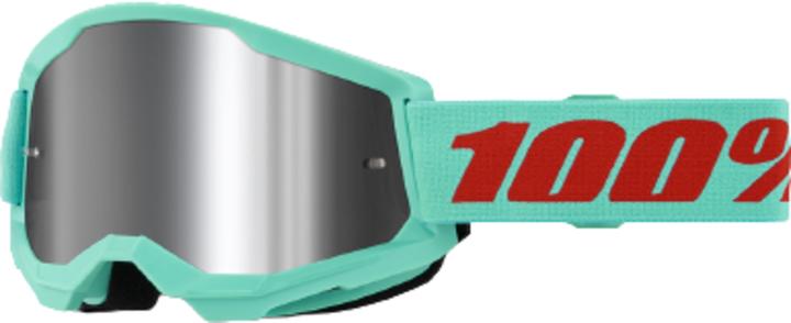 Produktbild 100% STRATA 2 Goggle Maupiti - Mirror Silver Lens (Maupiti, Mirror Silver)