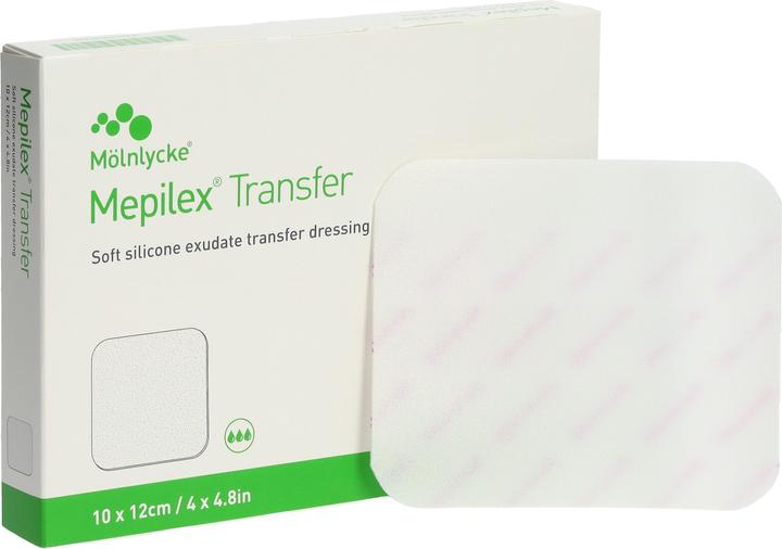 Produktbild Mepilex Transfer Safetac Wundauflage 10x12cm Silikon (5 x)