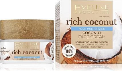 Eveline EVELINE Rich Coconut multi-nawilżający kokosowy krem do twarzy 50ml (50 ml)