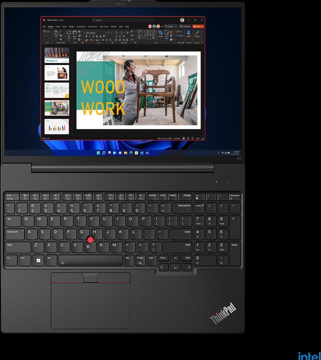 Produktbild Lenovo ThinkPad E16 Gen 1 (16", Intel Core i7-13700H, 32 GB, 1000 GB, DE)