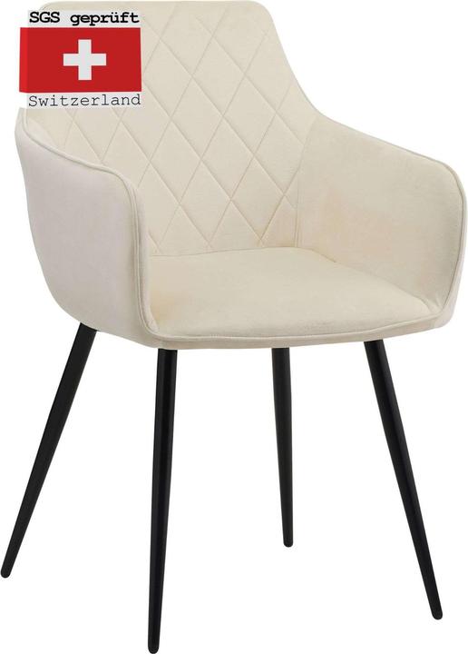 Produktbild Albatros International ALBATROS Esszimmerstühle 1er/2er Set SALO - Modern und Stilvoll, bequemer Polsterstuhl - Eleganter K