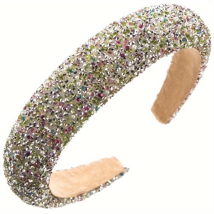 Produktbild Activity Board Elegantes, funkelndes Strass- und Perlenstirnband - schickes Haarschmuckstück im koreanischen Stil