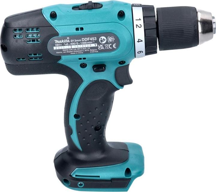 Actual product image Makita DDF453Z (Rechargeable battery operated)