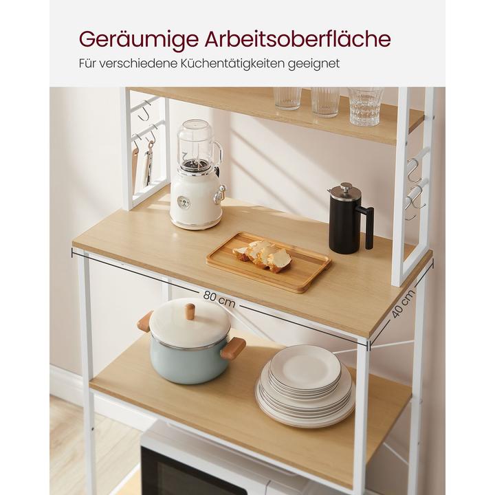 Produktbild Vasagle Buffet (80 x 40 x 167 cm)