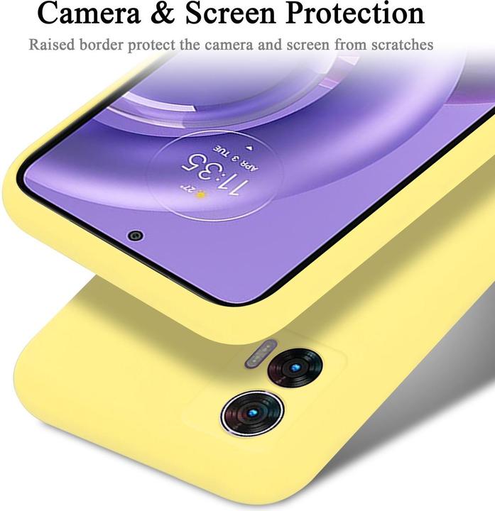 Immagine prodotto Cadorabo Custodia TPU Liquid Silicone Case (Motorola Edge 30 Neo)