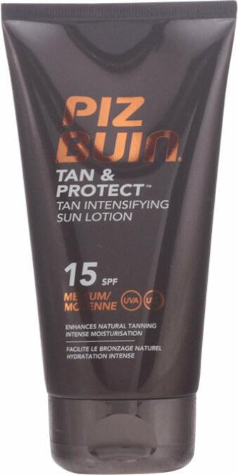 Actual product image Piz Buin Tan & Protect Tan Intensifying Sun Lotion (Sun lotion, SPF 15, 150 ml, 150 g)