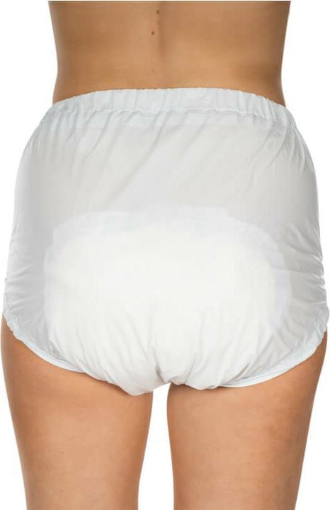 Image du produit Suprima Slip en PVC boutonnable pour Femmes et Hommes blanc (1 x, M)