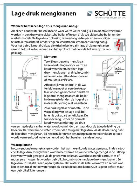 Produktbild Schütte CORNWALL Spültischarmatur Niederdruck