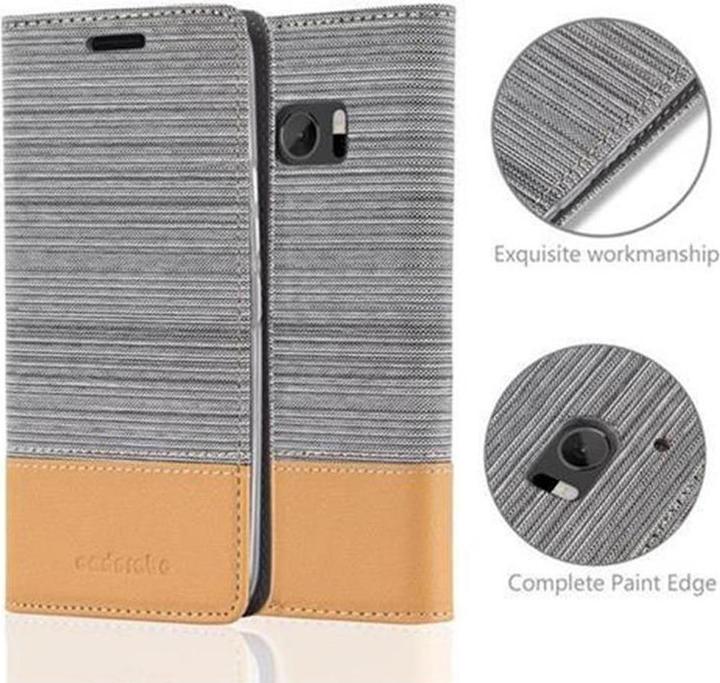 Productafbeelding Cadorabo Boek Jeans Optiek Cover (HTC One 10)