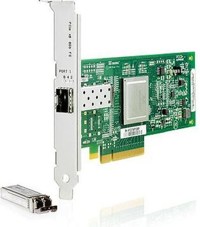 Actual product image HP AK344A, 81Q PCIe Fibre Channel Host Bus Adapter (Mini PCI Express)