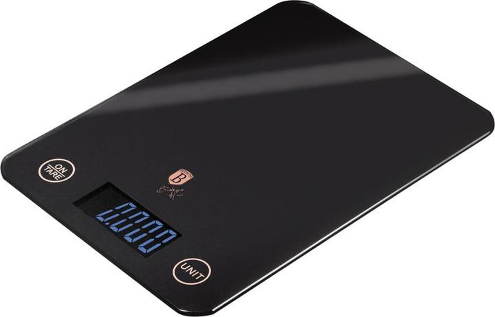 Actual product image BerlingerHaus Digital Kitchen Scale max. 5 kg Black Rose Collection